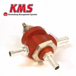 Régulateur de pression d'essence réglable 0-5bar | 3 voies | KMS Van Kronenburg